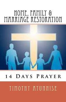 Paperback 14 Days Prayer For Home, Family & Marriage Restoration Book