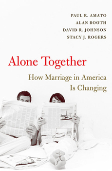 Paperback Alone Together: How Marriage in America Is Changing Book