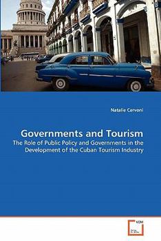 Paperback Governments and Tourism Book