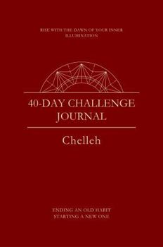 Paperback 40-Day Challenge journal: Chelleh Book