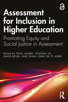 Paperback Assessment for Inclusion in Higher Education: Promoting Equity and Social Justice in Assessment Book