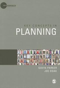 Paperback Key Concepts in Planning Book