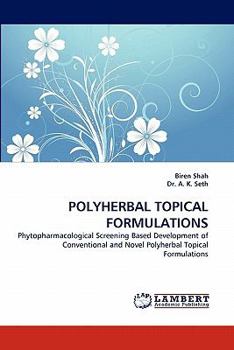 Paperback Polyherbal Topical Formulations Book