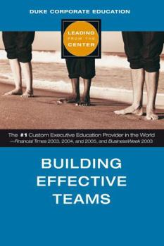Hardcover Building Effective Teams Book