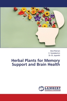 Paperback Herbal Plants for Memory Support and Brain Health Book