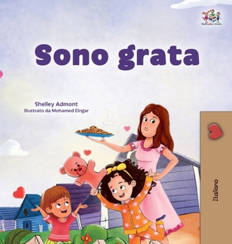 Hardcover I am Thankful (Italian Book for Children) [Italian] [Large Print] Book