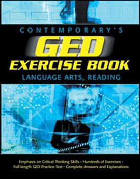 Paperback GED Exercise Book: Language Arts, Reading Book