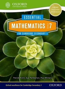 Paperback Essential Mathematics for Cambridge Secondary 1 Stage 7 Pupil Book