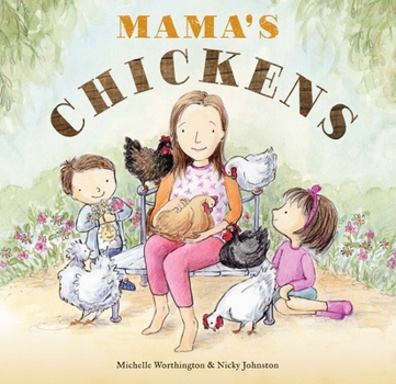 Hardcover Mama's Chickens Book