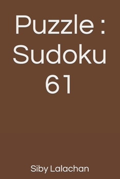 Puzzle: Sudoku 61