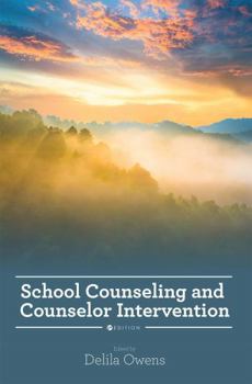 Paperback School Counseling and Counselor Intervention Book