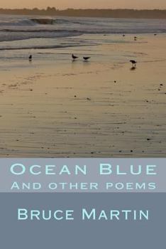 Paperback Ocean blue And other poems Book