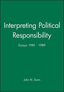 Paperback Interpreting Political Responsibility Book