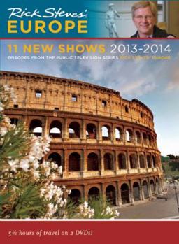 DVD Rick Steves' Europe 11 New Shows DVD 2013 - 2014 Book