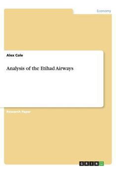 Paperback Analysis of the Etihad Airways Book