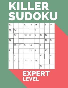 Paperback Killer Sudoku Expert Level: Large Print Puzzle Books For Adults Book