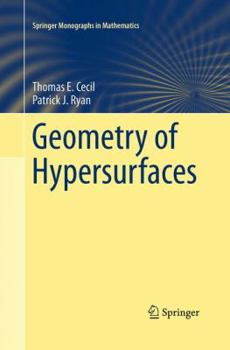 Paperback Geometry of Hypersurfaces Book