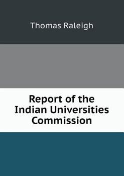 Paperback Report of the Indian Universities Commission Book