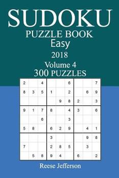 Paperback 300 Easy Sudoku Puzzle Book - 2018 Book