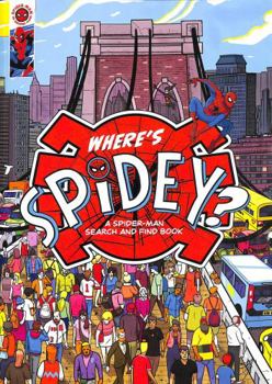 Paperback Where's Spidey?: A Spider-Man search & find book