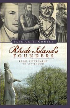 Paperback Rhode Island Founders: From Settlement to Statehood Book