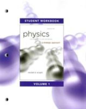 Paperback Student Workbook for Physics for Scientists and Engineers: A Strategic Approach, Vol. 1 (CHS 1-15) Book