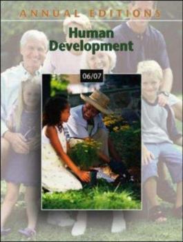 Paperback Annual Editions: Human Development 06/07 Book