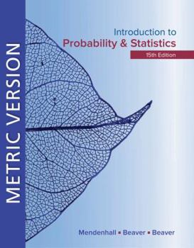 Paperback Introduction to Probability and Statistics Metric Edition Book