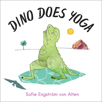 Hardcover Dino Does Yoga Book