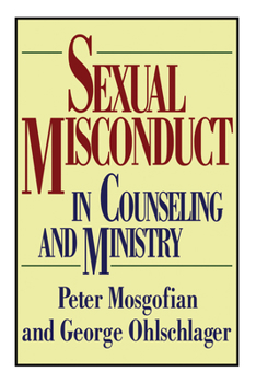 Paperback Sexual Misconduct in Counseling and Ministry Book