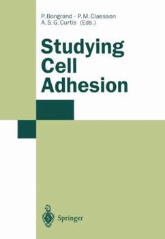 Paperback Studying Cell Adhesion Book