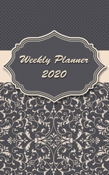 Paperback Weekly Planner: 1 Year Pocket Planner Organizer: Monthly and Weekly Calendar Schedule Organizer and Hand Lettering Notebook, Planner O Book