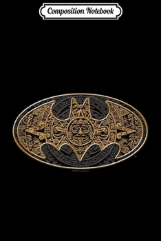 Paperback Composition Notebook: Batman Aztec Bat Logo Journal/Notebook Blank Lined Ruled 6x9 100 Pages Book