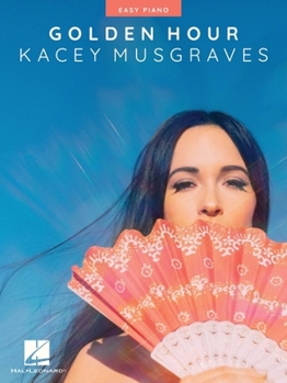 Paperback Kacey Musgraves - Golden Hour Easy Piano Songbook with Lyrics Book