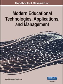 Hardcover Handbook of Research on Modern Educational Technologies, Applications, and Management Book