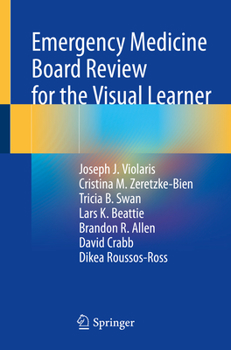 Paperback Emergency Medicine Board Review for the Visual Learner Book