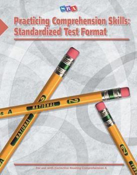 Paperback Practicing Comprehension Skills: Standardized Test Format - Level A Blackline Masters Book