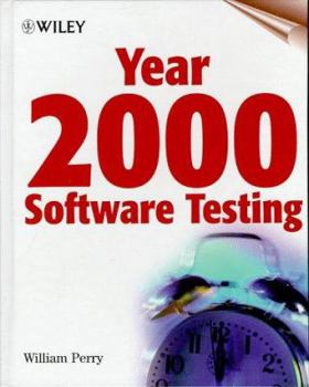 Hardcover Year 2000 Software Testing Book