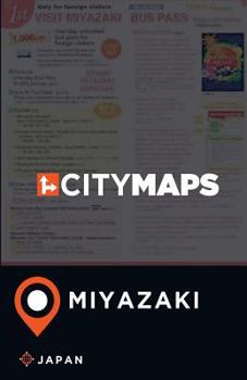 Paperback City Maps Miyazaki Japan Book