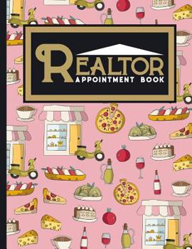 Paperback Realtor Appointment Book: 7 Columns Appointment Note, At A Glance Appointment Book, Large Appointment Book, Cute Rome Cover Book