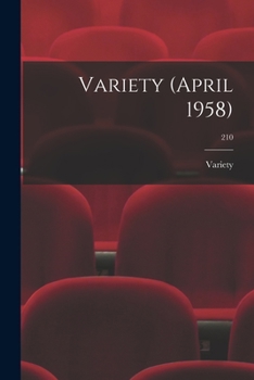 Paperback Variety (April 1958); 210 Book