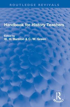 Paperback Handbook for History Teachers Book