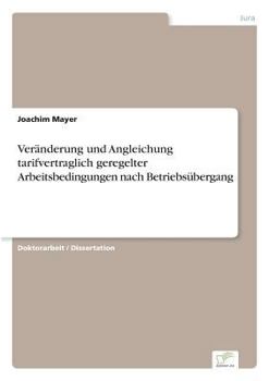 Veranderung Und Angleichung Tarifvertraglich Geregelter Arbeitsbedingungen Nach Betriebsubergang