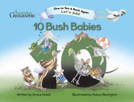 Paperback Ten Bush Babies: One-To -Ten & Back Again Book 2 (ONE TO TEN AND BACK AGAIN) Book