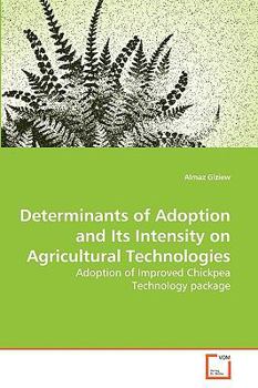 Paperback Determinants of Adoption and Its Intensity on Agricultural Technologies Book