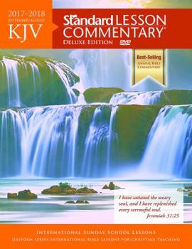 Paperback KJV Standard Lesson Commentary® Deluxe Edition 2017-2018 [Large Print] Book
