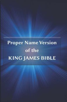 Paperback Proper Name Version of the King James Bible: With Cross-References and Concordance Index Book