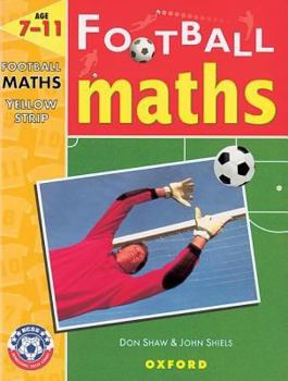 Hardcover Football Maths Yellow Strip Book