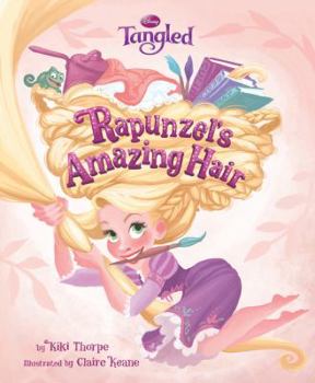 Hardcover Tangled Rapunzel's Amazing Hair Book