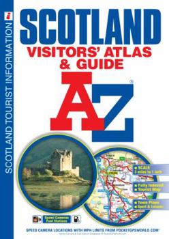 Paperback Scotland AZ Visitors' Atlas and Guide Book